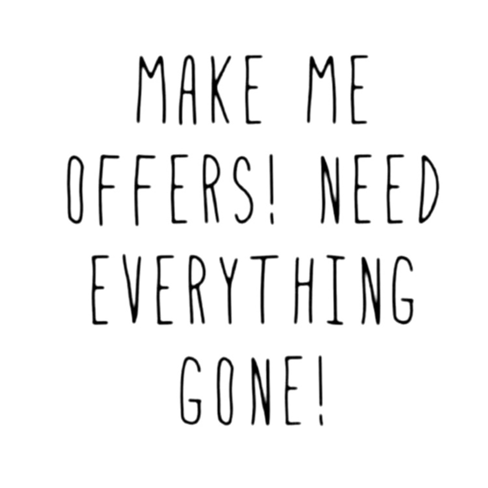 Make me offers!